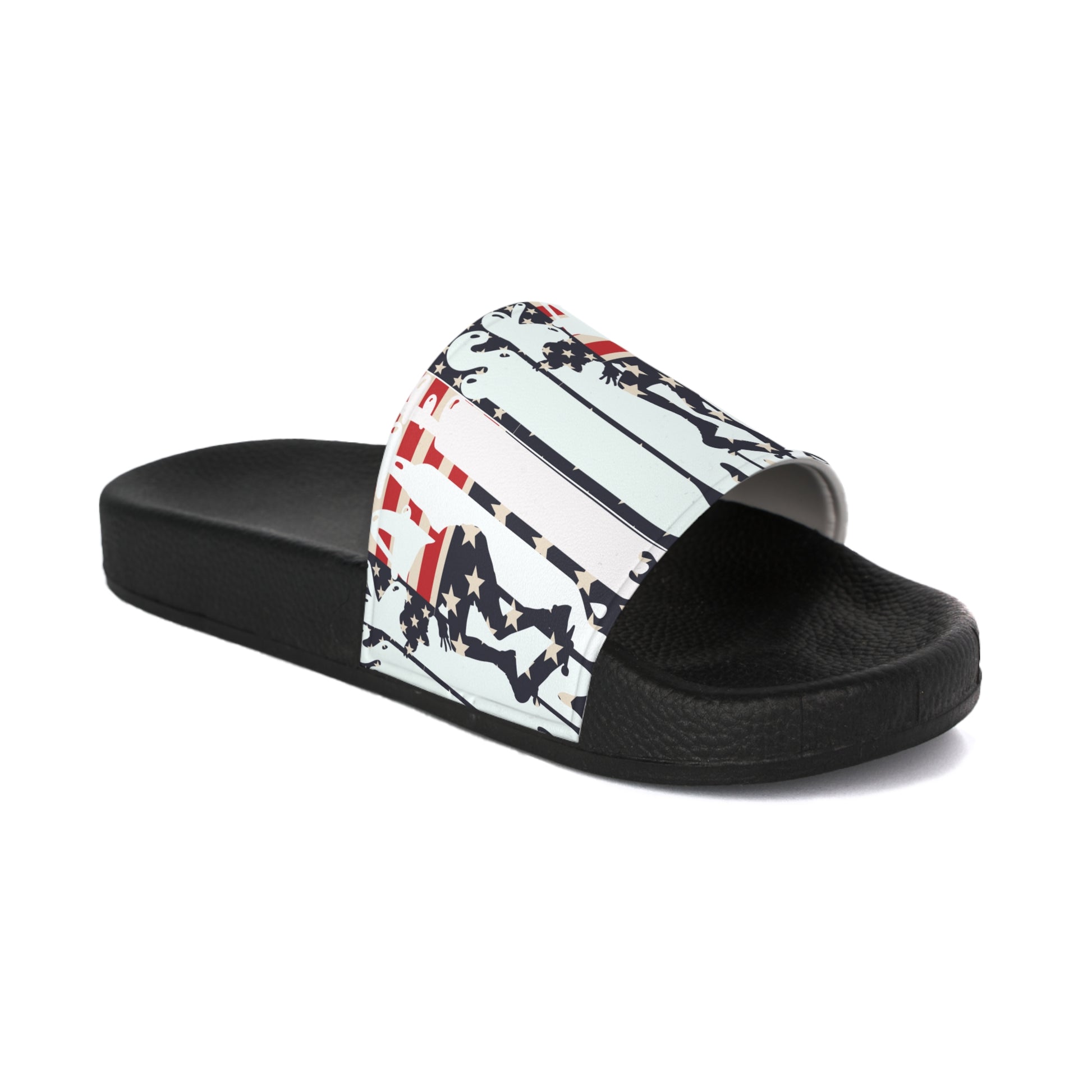 Skater Slide Sandals, Streetwear Footwear for Men, Summer Beach Shoes
