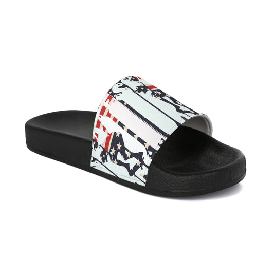 Skater Slide Sandals, Streetwear Footwear for Men, Summer Beach Shoes