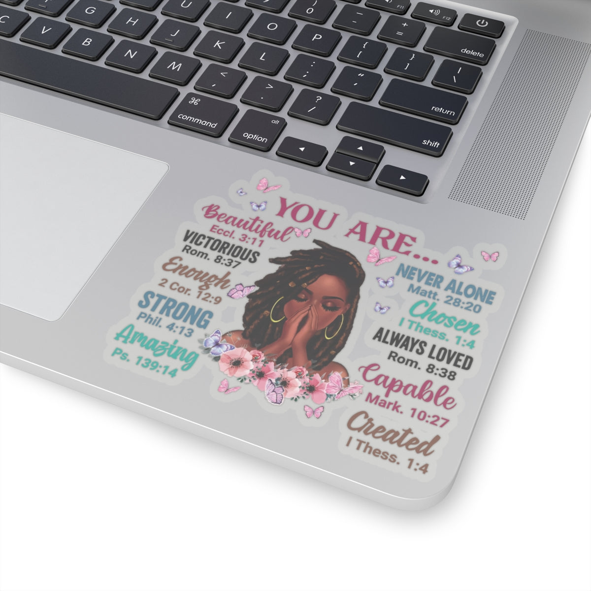Black Girl Inspiration Sticker Kiss-Cut Stickers Two for One Price