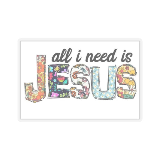 Jesus is Lord Kiss-Cut Sticker Two for One Sale