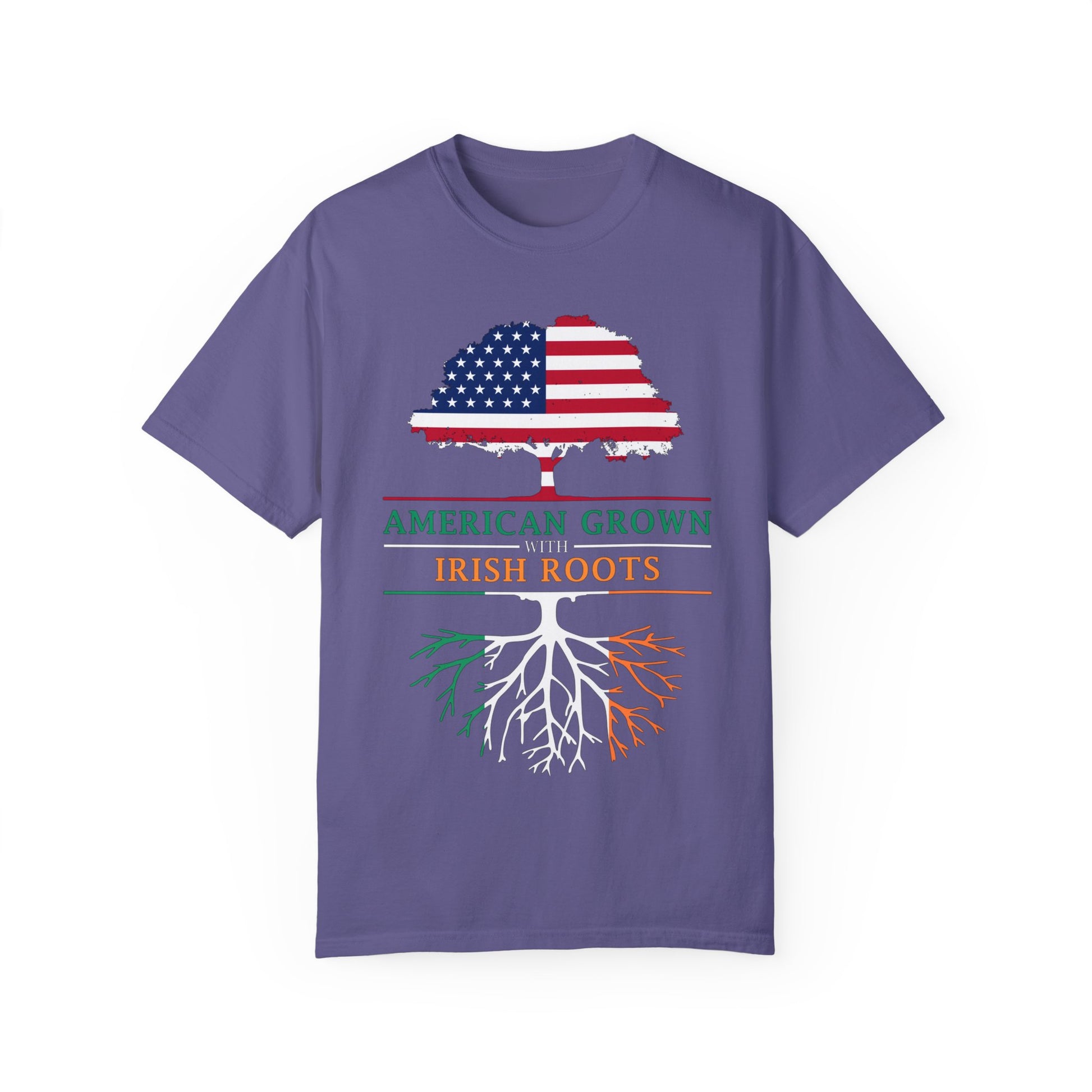 American Grown with Irish Roots T-Shirt Unisex Tee