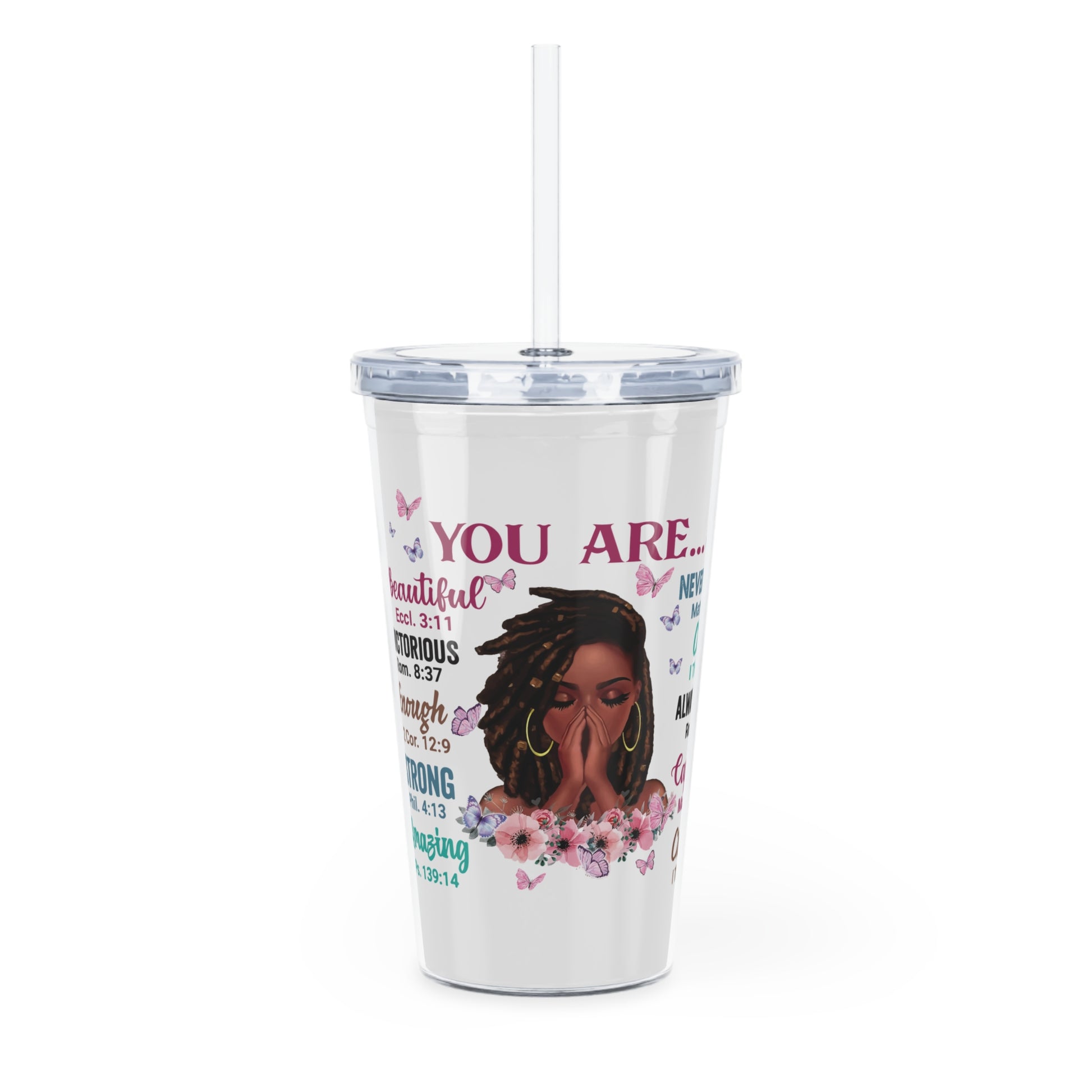 Inspirational Tumbler, African American Tumbler