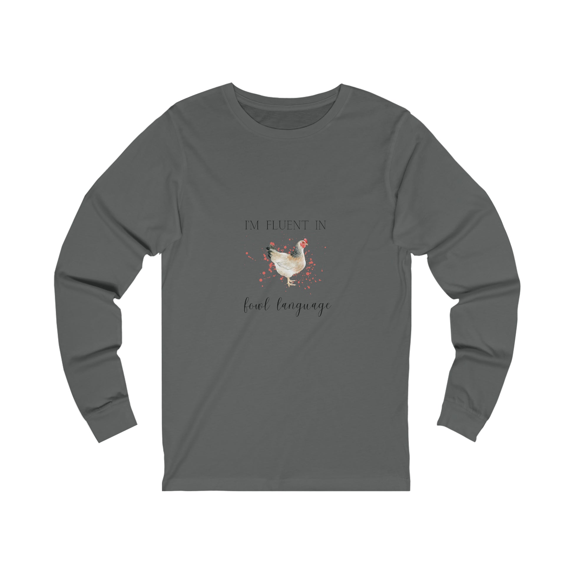 Women's Fowl Chicken Long Sleeve Tee