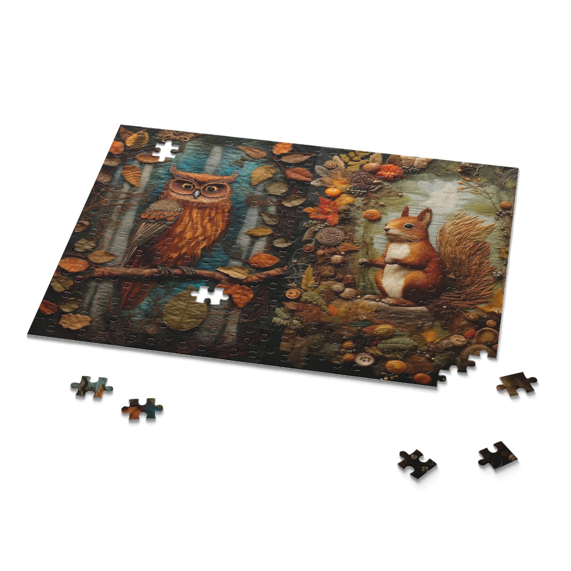 Puzzle (252 Pieces) Woodland Friends Puzzle