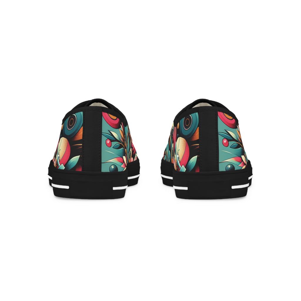 Skate inspired  Stylish Low Top Sneakers with Vibrant Design for Men