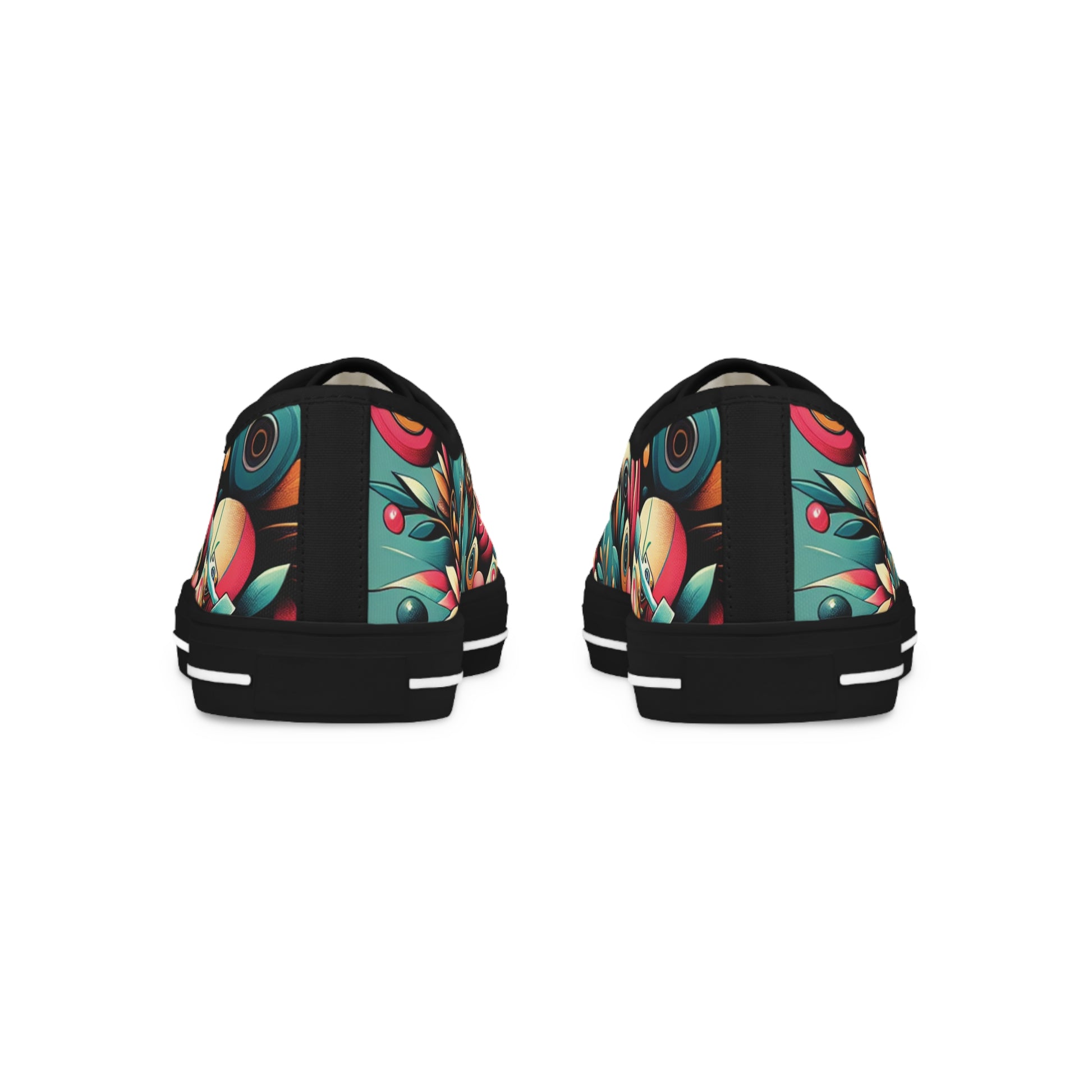 Skate inspired  Stylish Low Top Sneakers with Vibrant Design for Men
