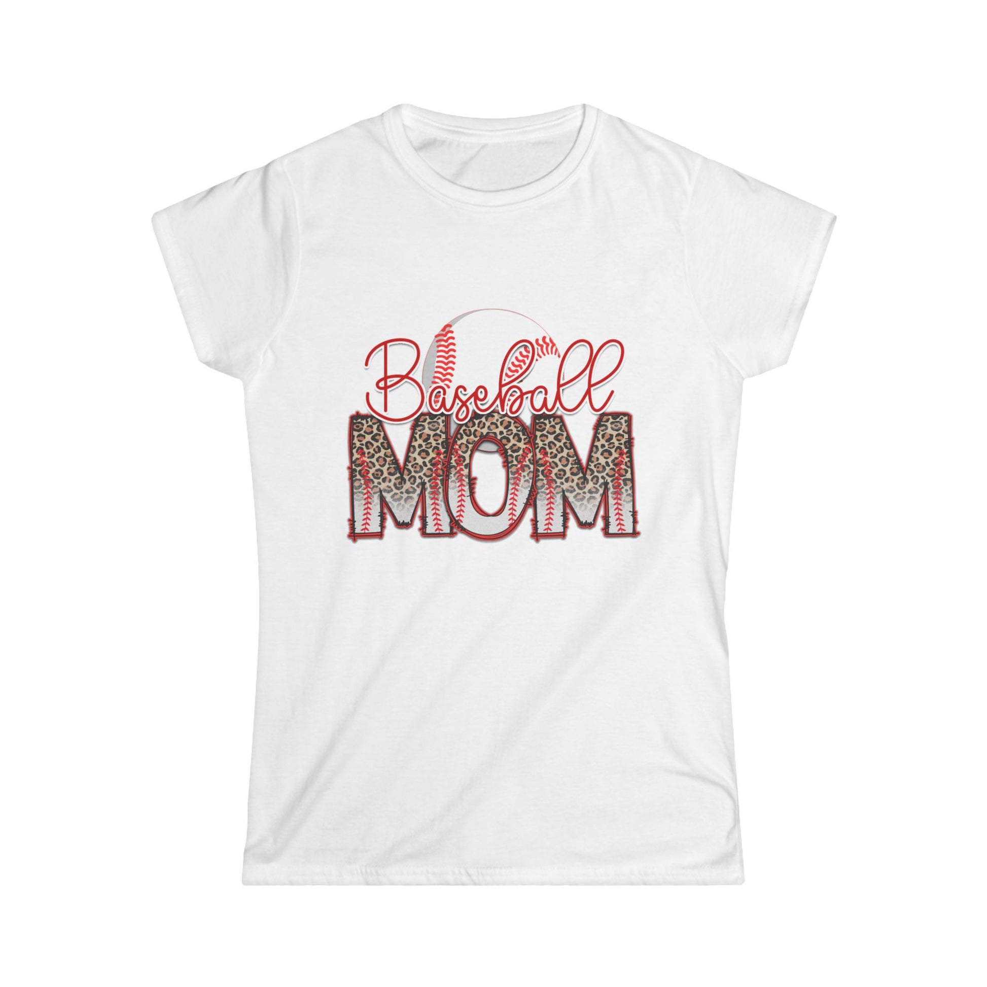 Baseball Mom Tee - Women's Softstyle Tee