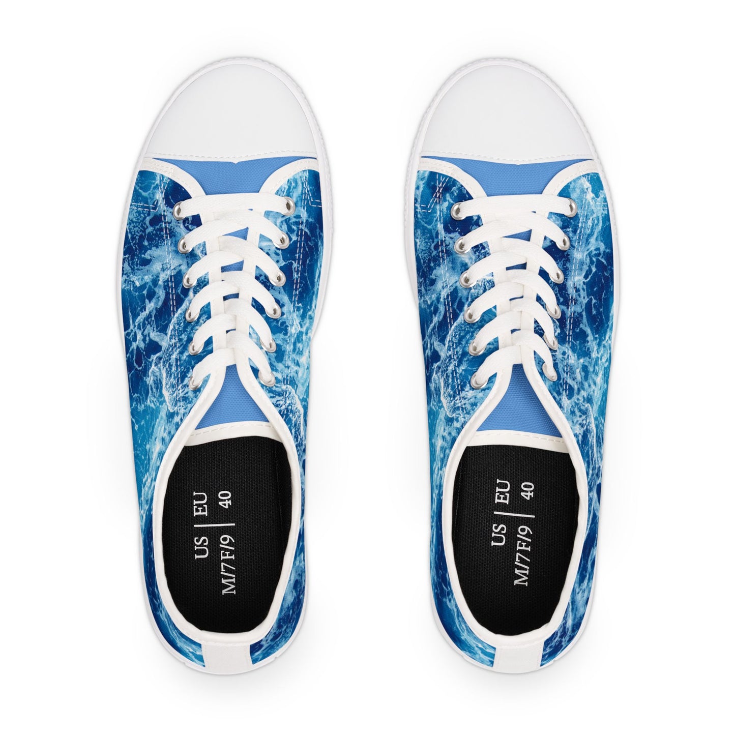 Summer Women's Sneakers, Low Top Shoes, Canvas Footwear for Her, Casual Lace-Up Flats