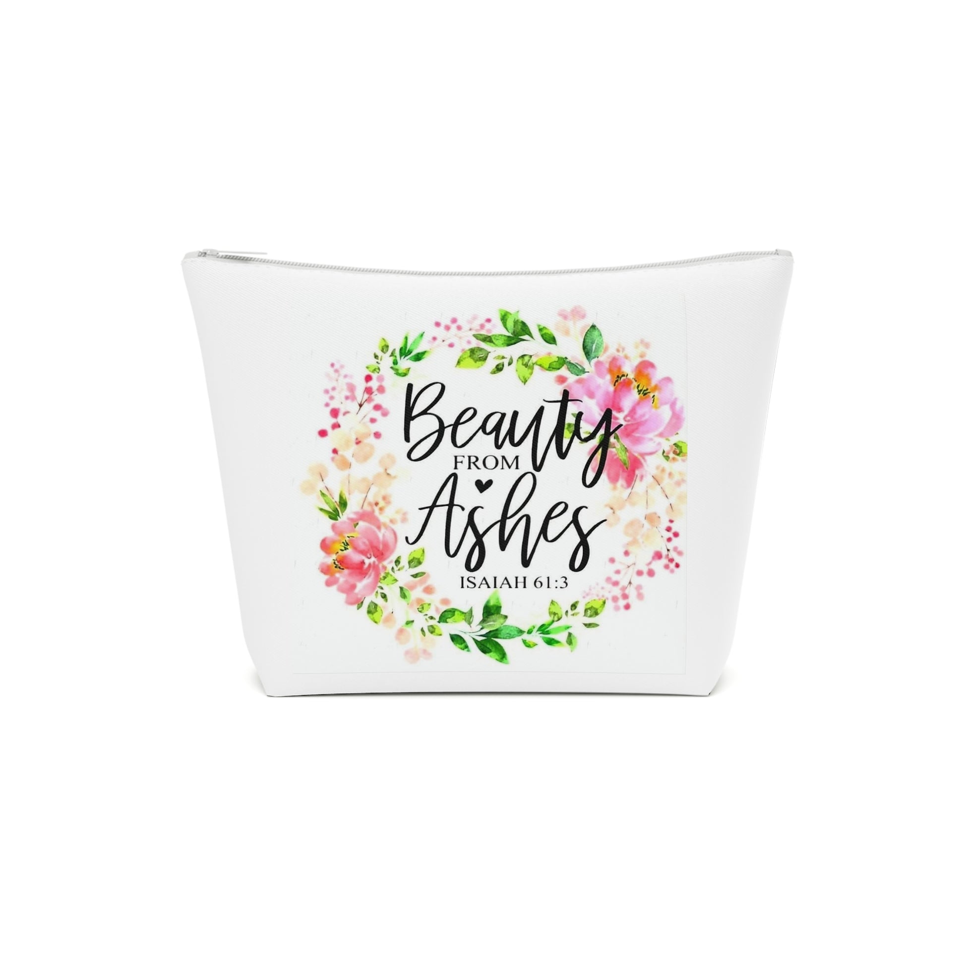 Beauty for Ashes Cotton Cosmetic Bag