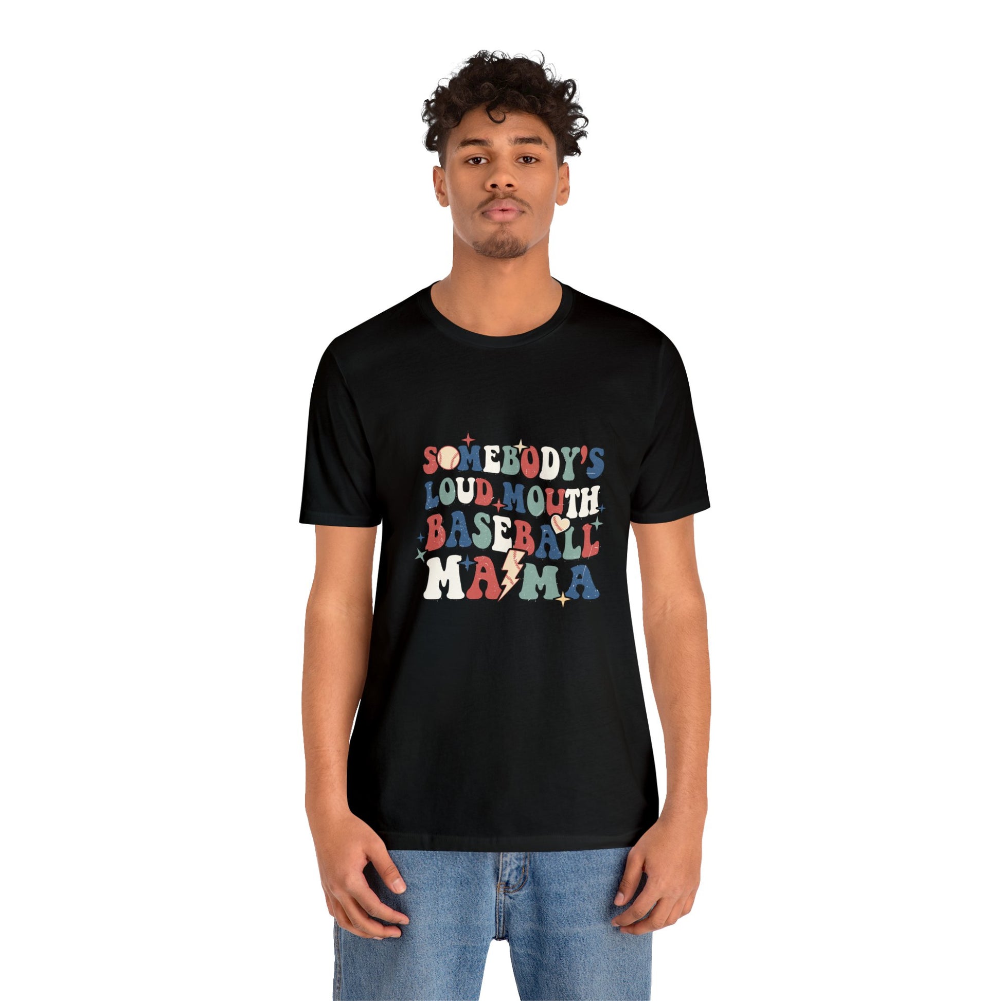 Funny Someone's Loudmouth Baseball Mama's T-Shirt