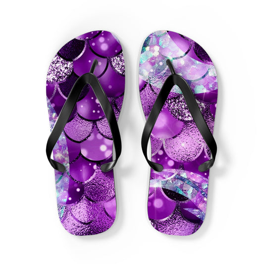 Mermaid Bubbles Flip Flop, Beachwear for Summer Sandals, Aquatic Slippers