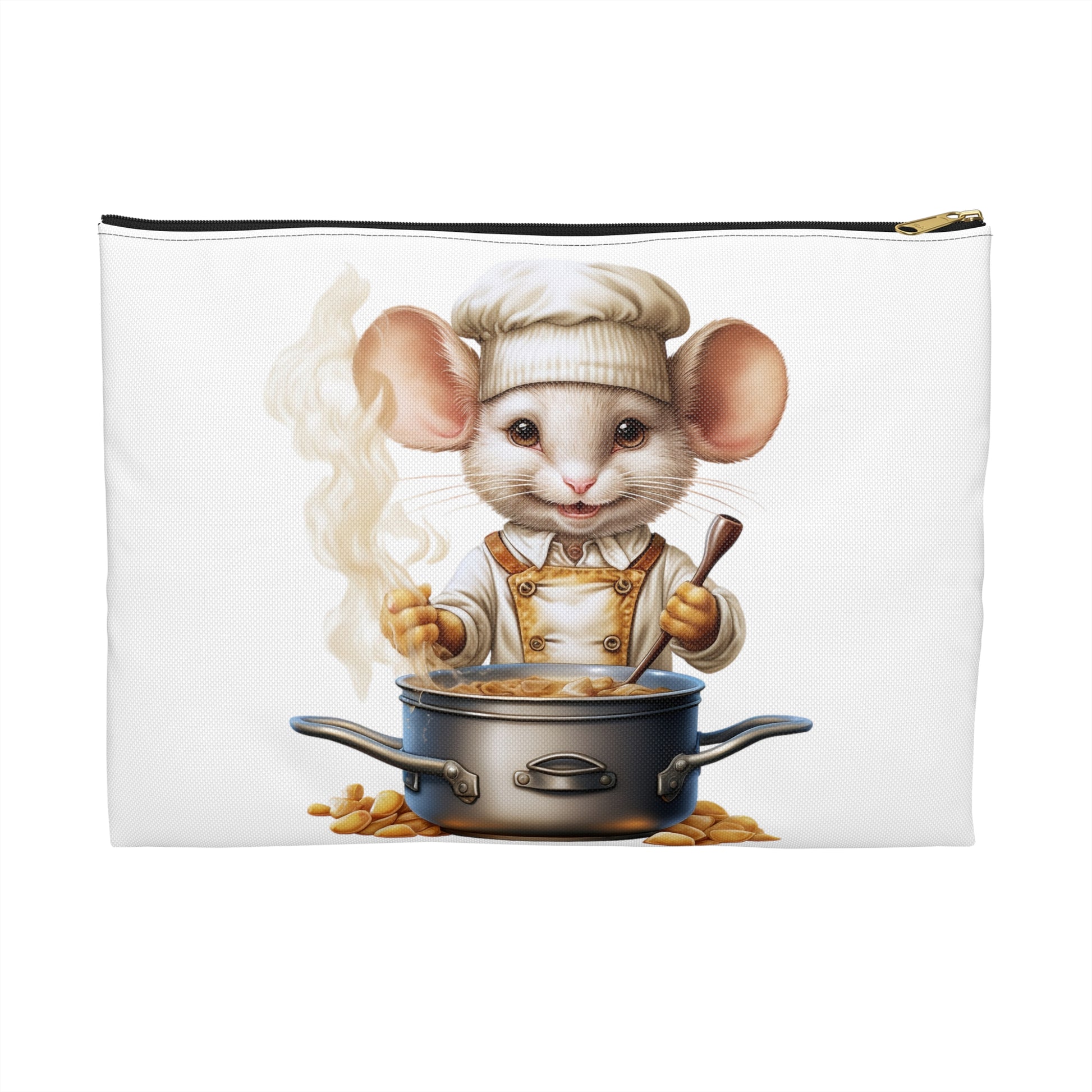 Makeup Bag Cute Mouse Chef Accessory Pouch