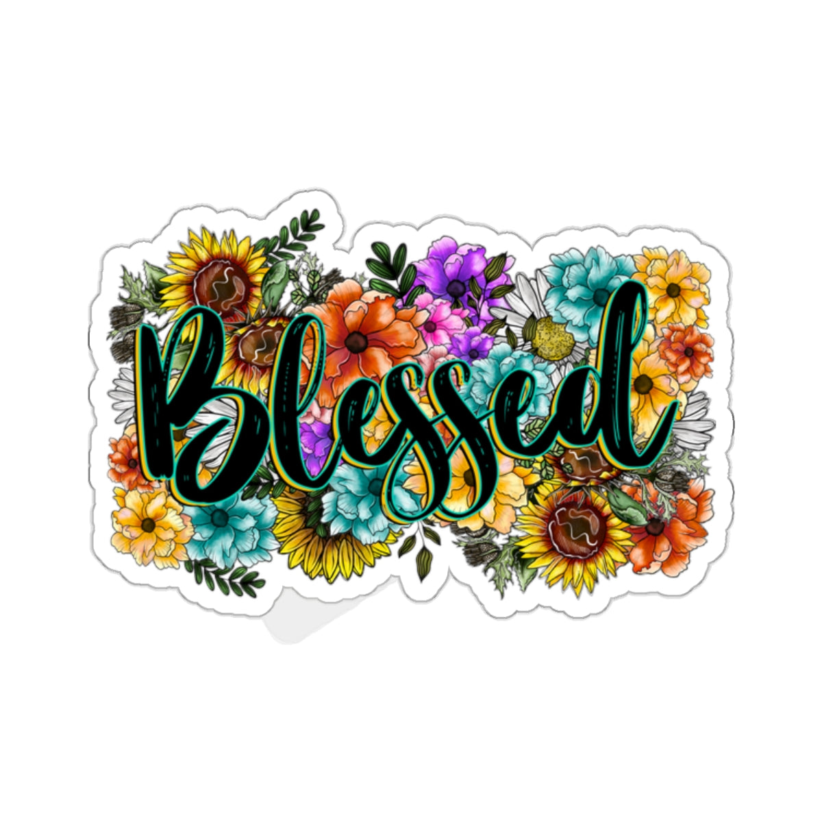 Blessed Kiss-Cut, Christian Stickers