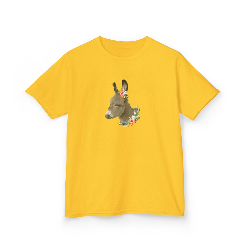 Floral Donkey Kids Tee