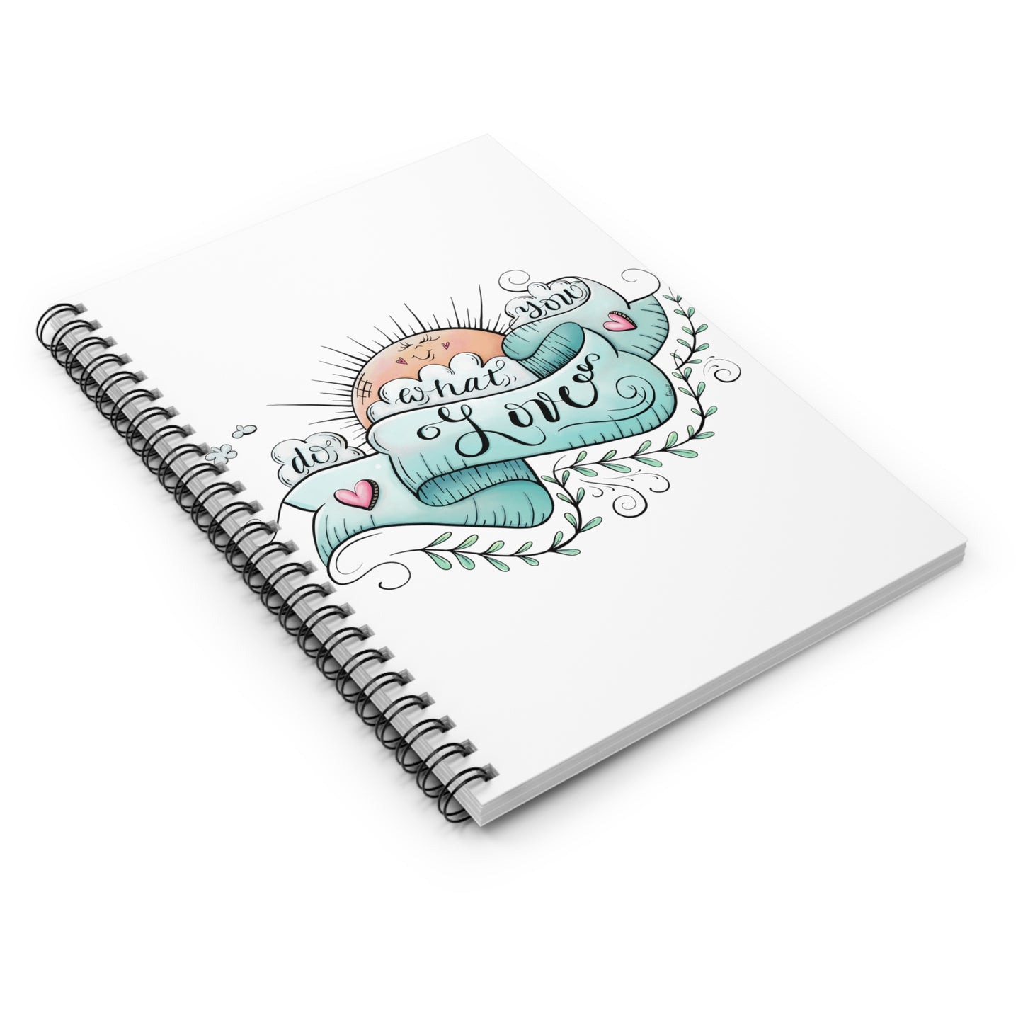 Do What You Love Spiral Notebook - Ruled Line