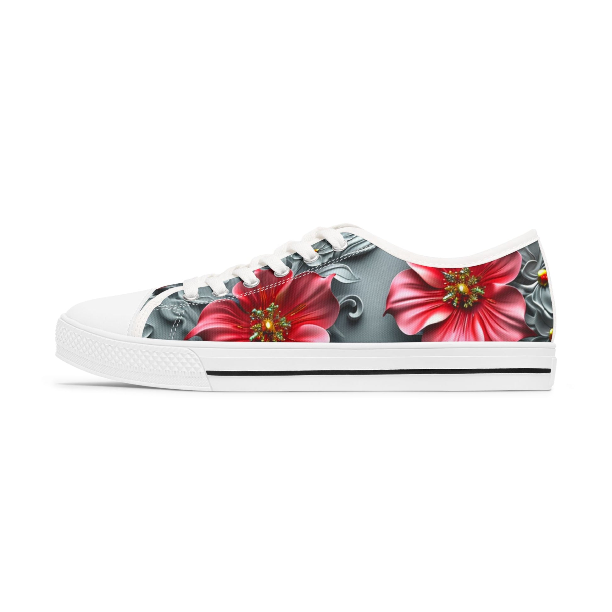 Floral Sneakers, Women's Summer Sneakers