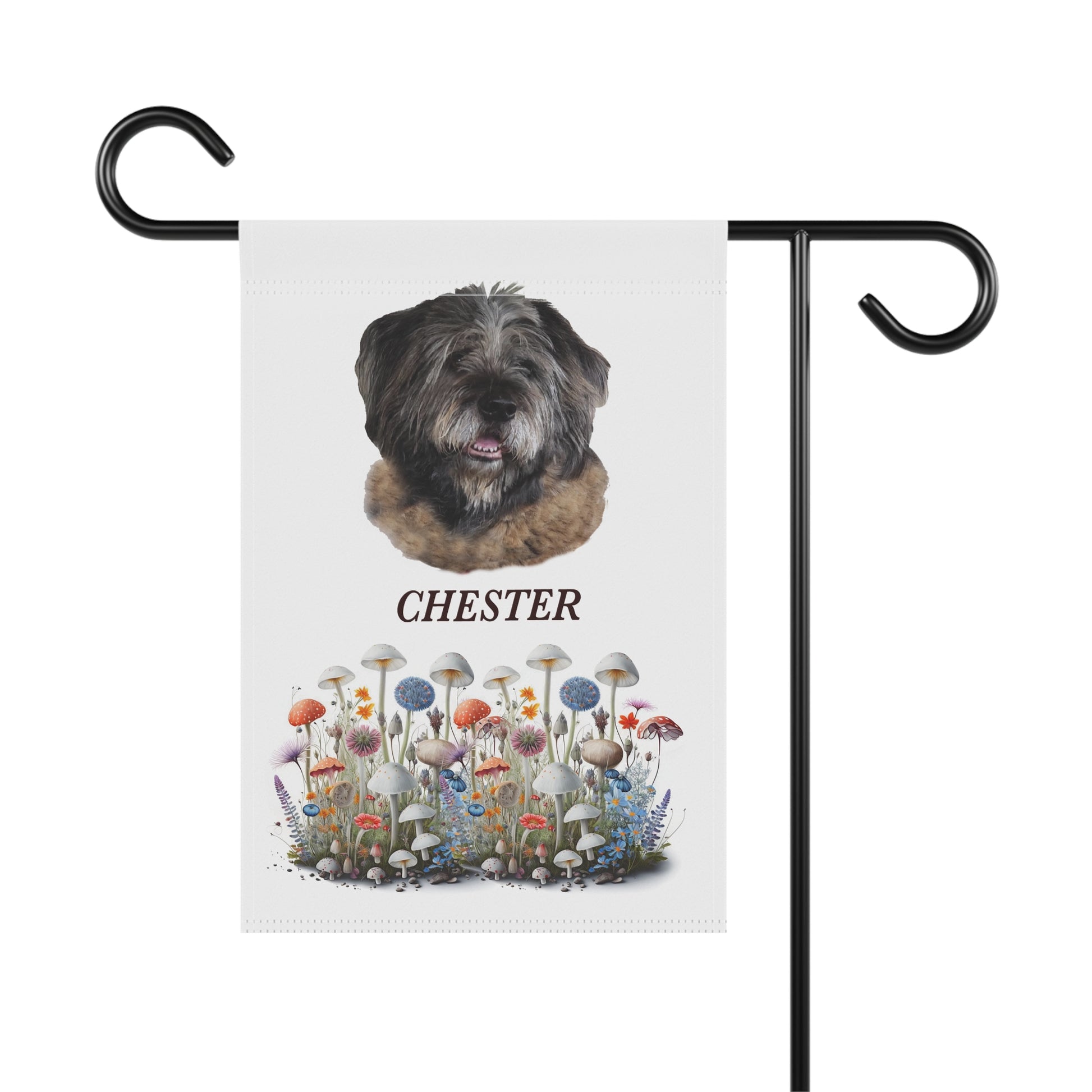 Personalized with your Pet's Photo Here Garden & House Banner