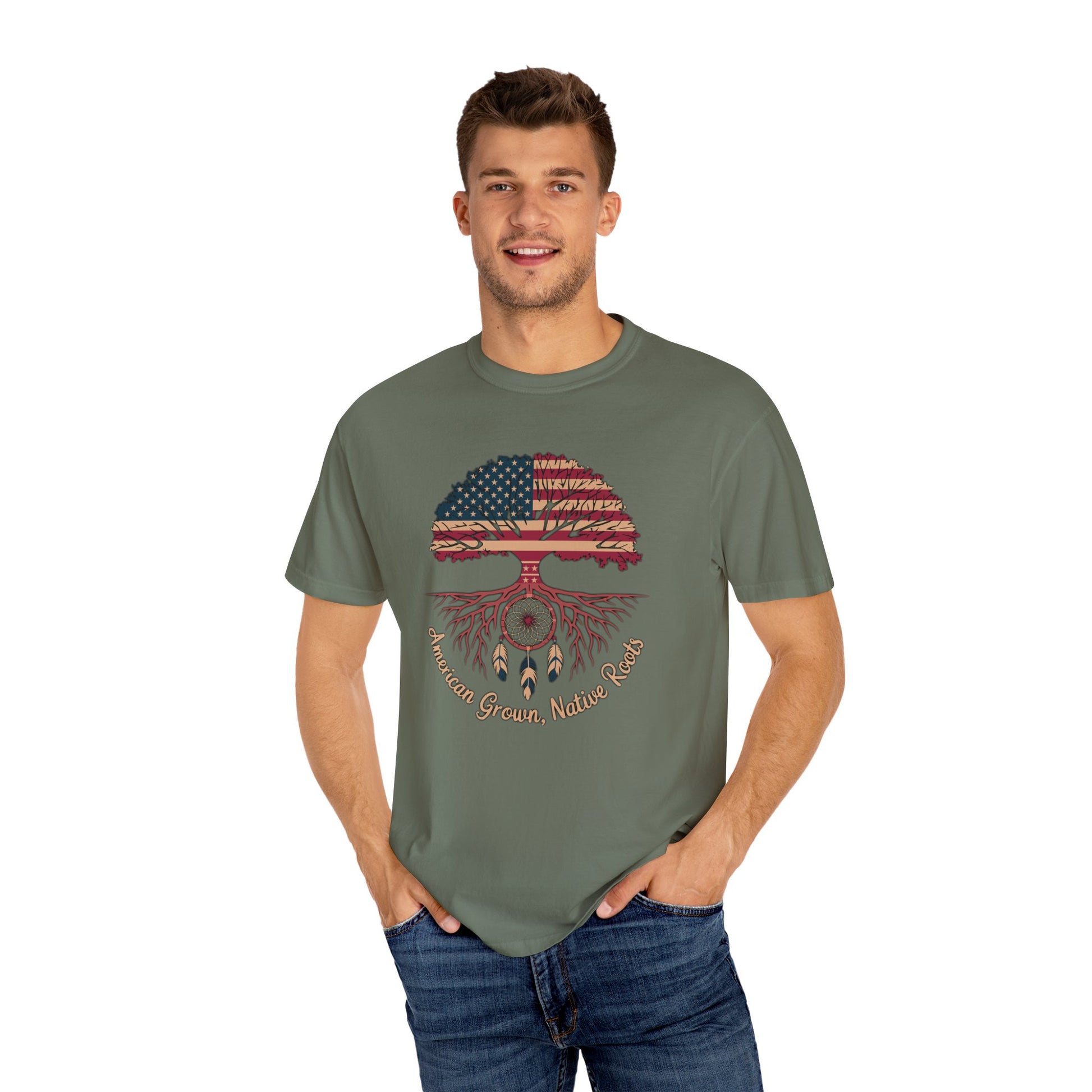 American Grown, Native Roots T-Shirt Unisex Tee