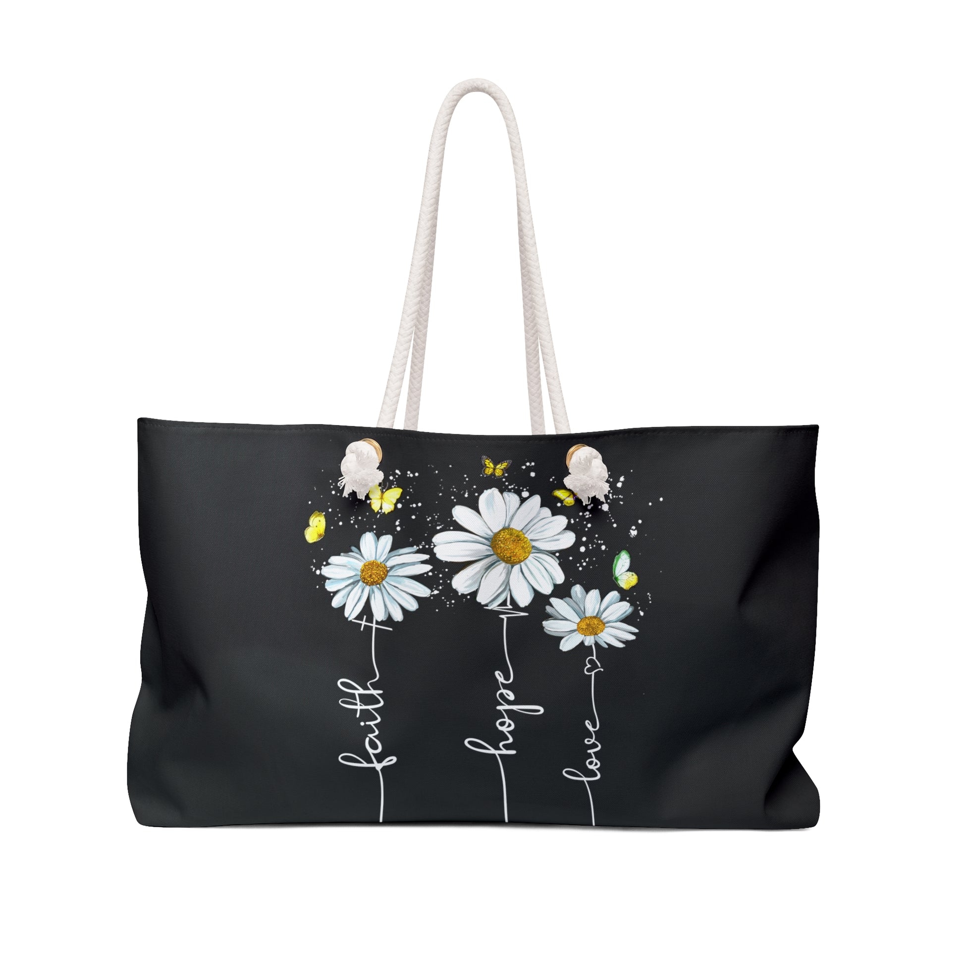 Weekender Bag, Faith Hope Love Everything Bag