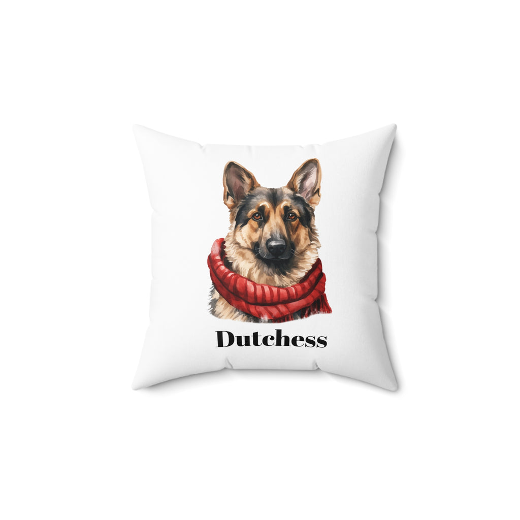 German Shepherd Dog Pillow, Great Gift Idea, Personalization Available