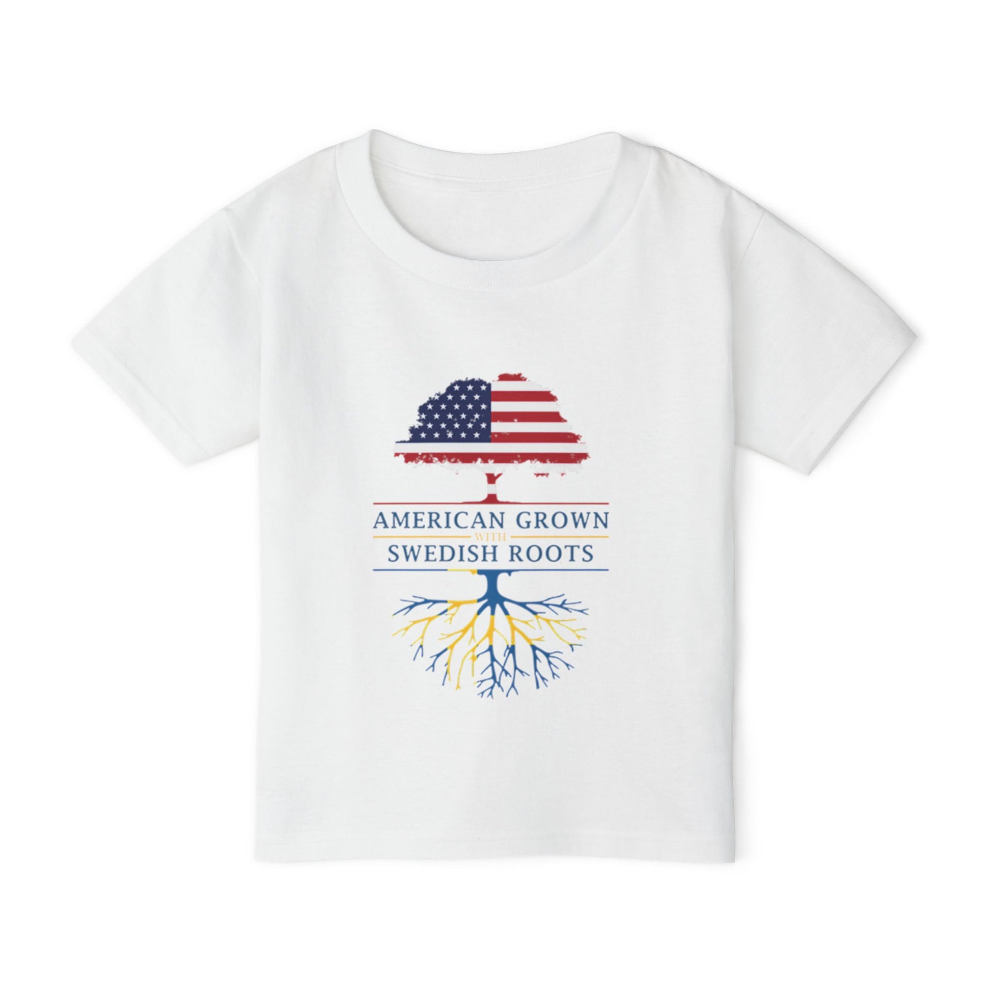 American Grown Swedish Roots Toddler T-Shirt – Roots of Heritage Tee
