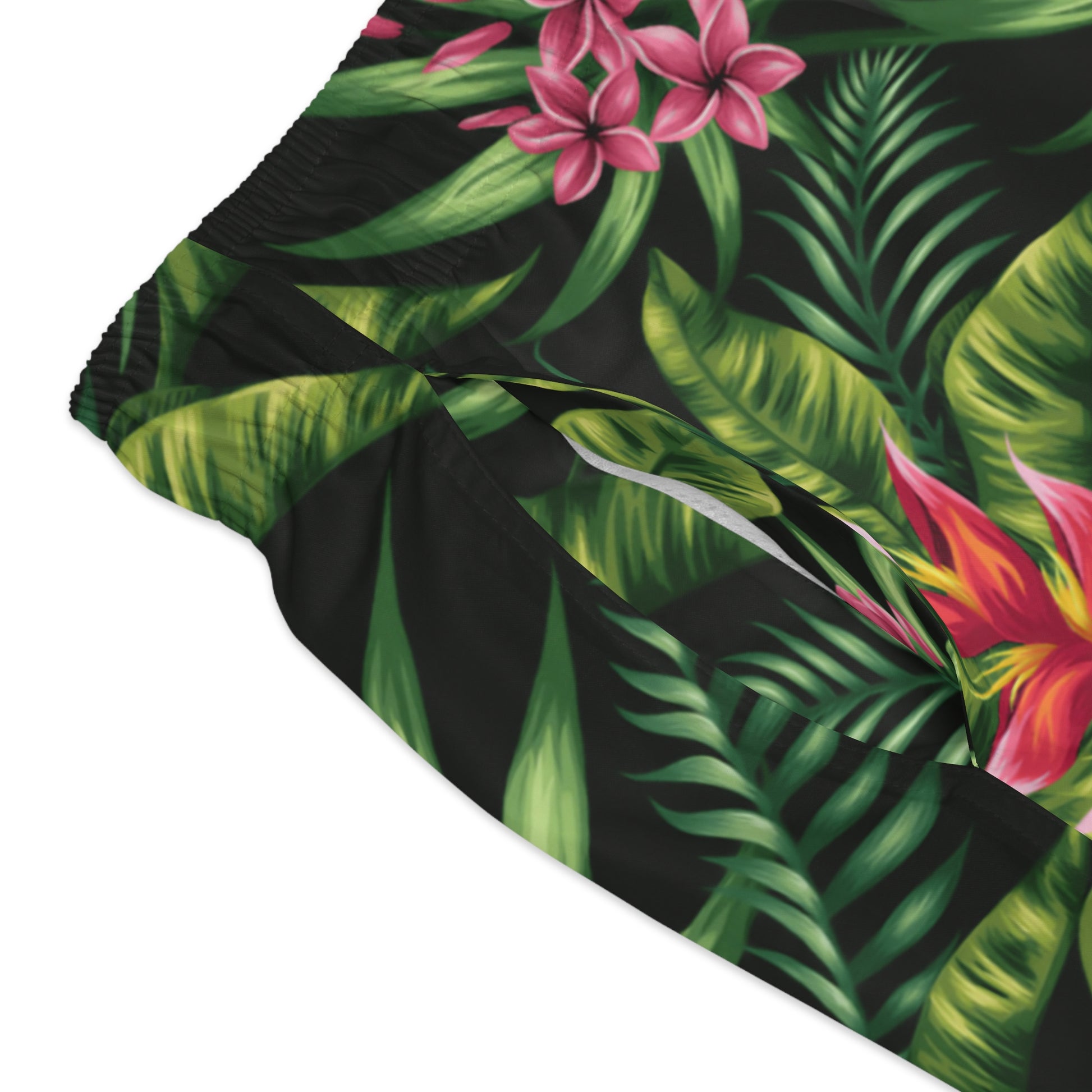 Tropical Leaves Swim Trunks