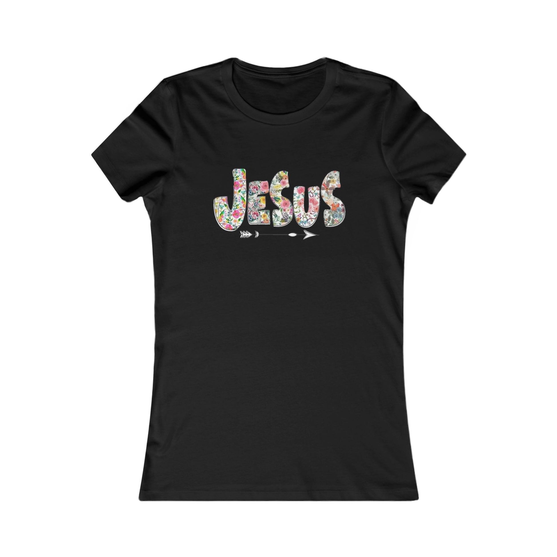Women's T-Shirt JESUS Christian Religious Graphic Tee