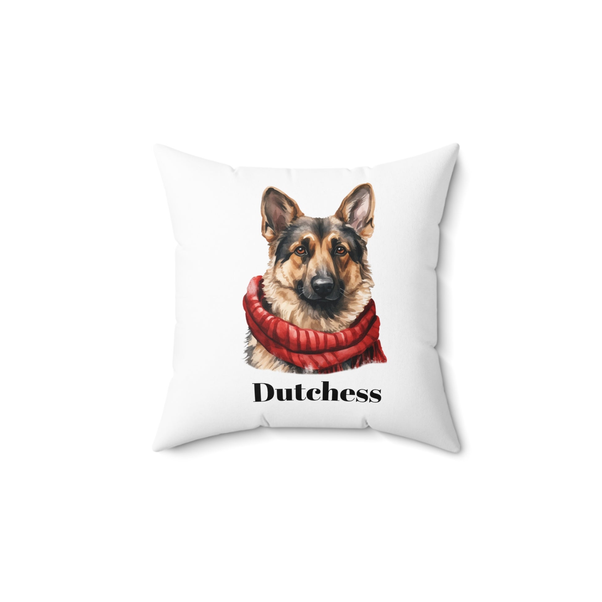German Shepherd Dog Pillow, Great Gift Idea, Personalization Available