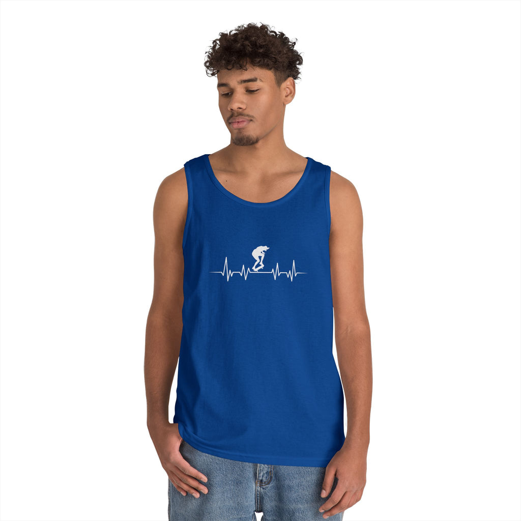 Skateboard EKG Tank Top
