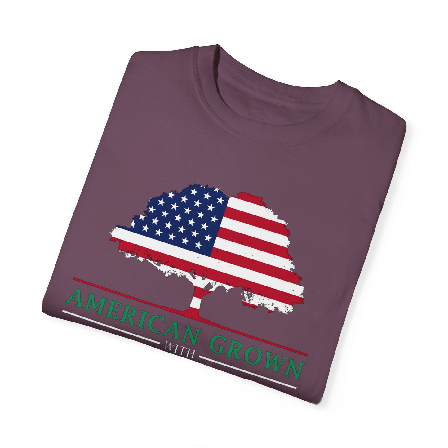 American Grown with Irish Roots T-Shirt, Unisex Tee for St Patrick's Day, Irish Pride, Casual Wear, Gift for Him/Her