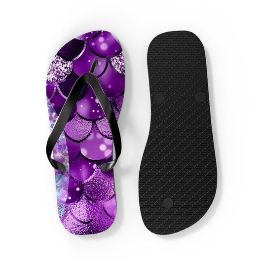 Mermaid Bubbles Flip Flop, Beachwear for Summer Sandals, Aquatic Slippers