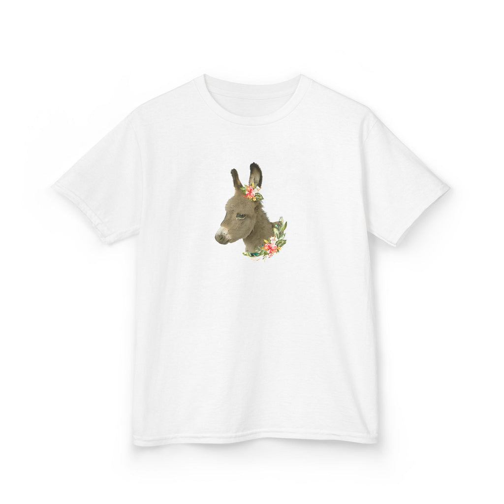 Floral Donkey Kids Tee