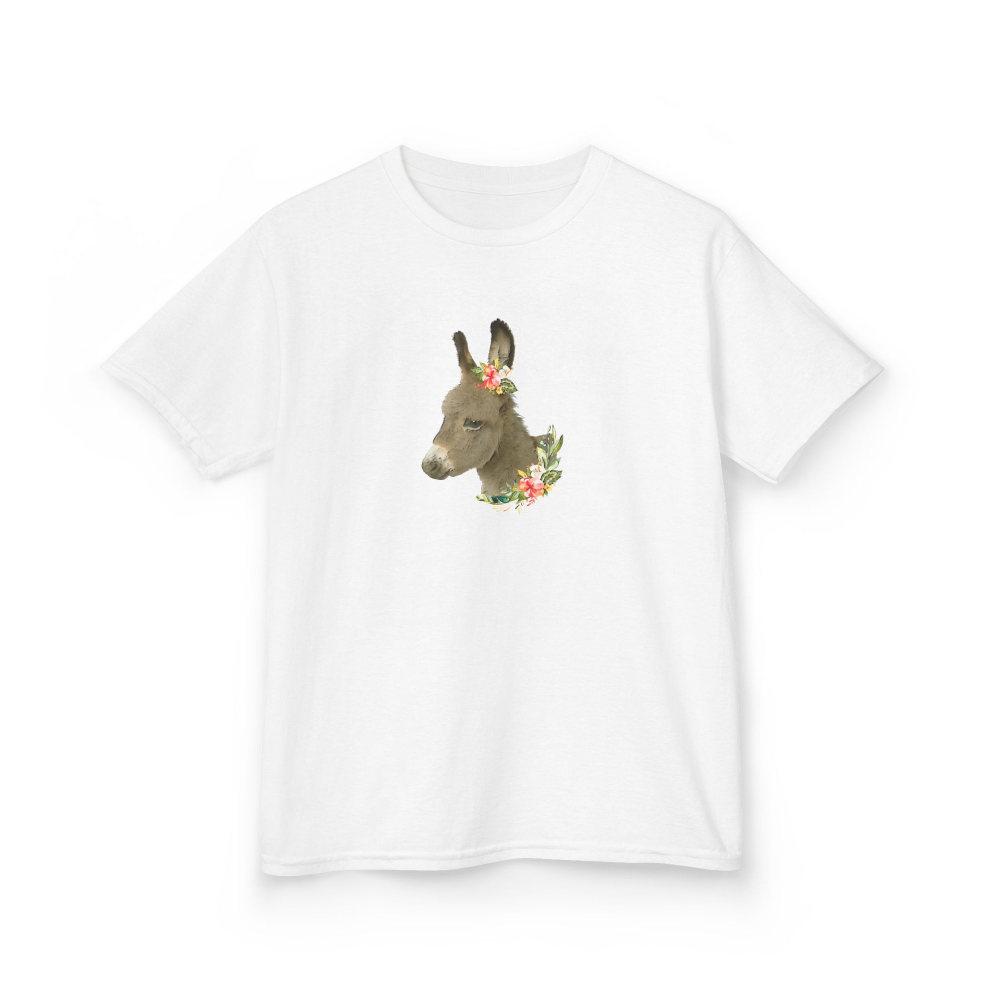 Floral Donkey Kids Tee
