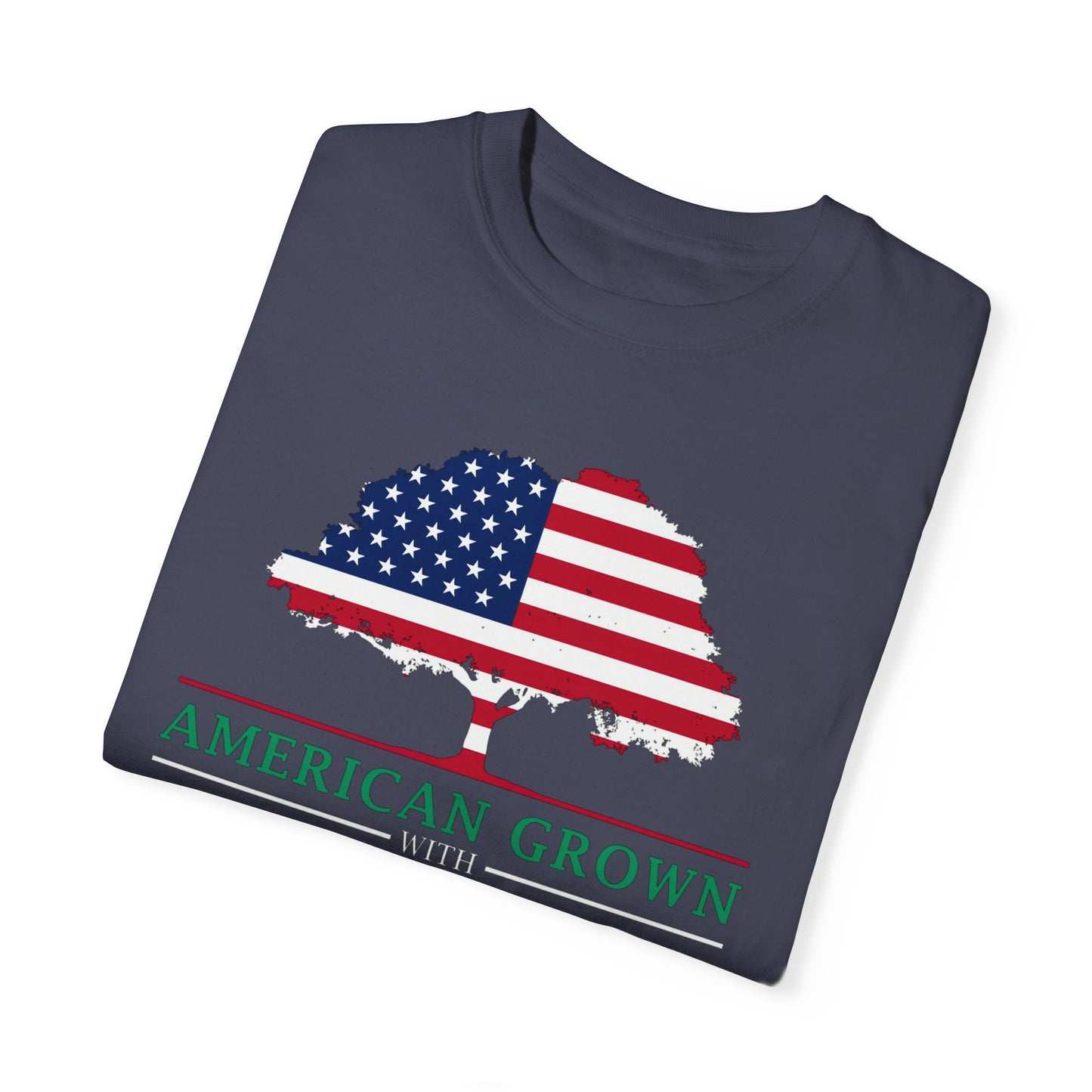 American Grown with Irish Roots T-Shirt, Unisex Tee for St Patrick's Day, Irish Pride, Casual Wear, Gift for Him/Her