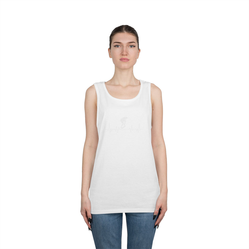 Skateboard EKG Tank Top