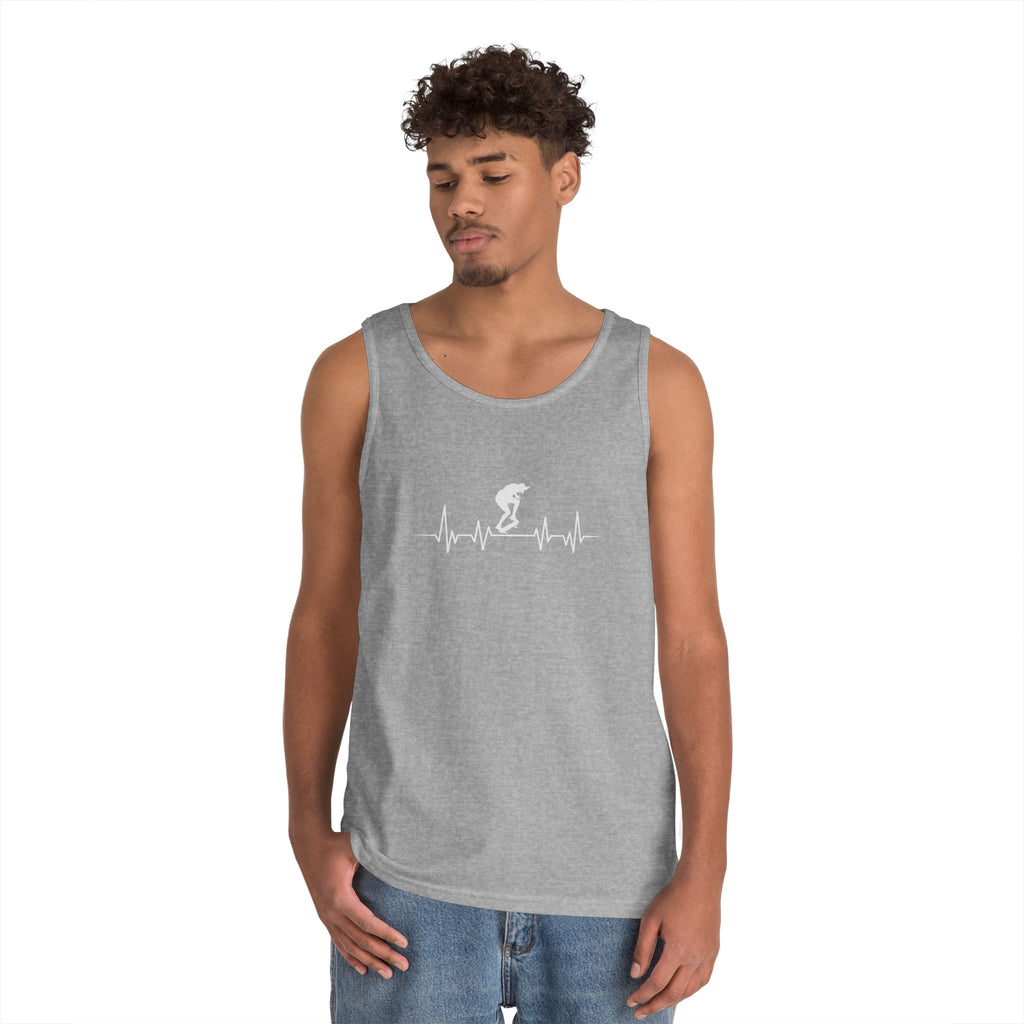 Skateboard EKG Tank Top