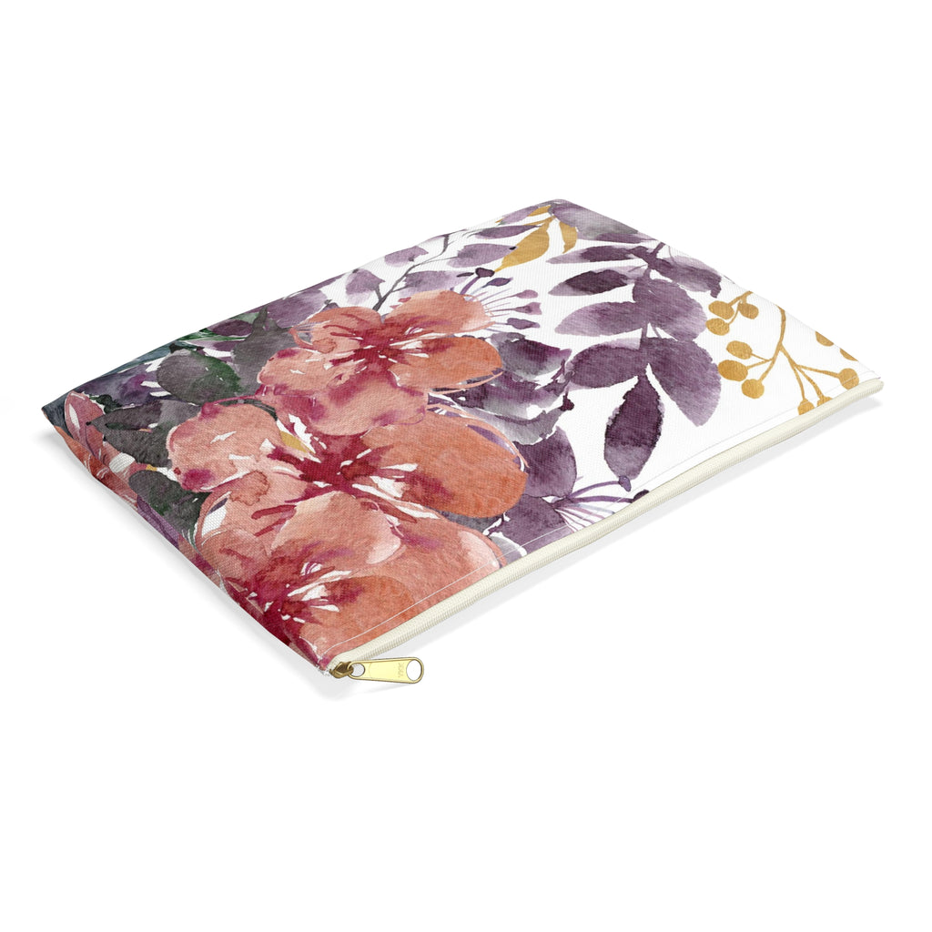 Makeup Bag Floral Accessory Pouch