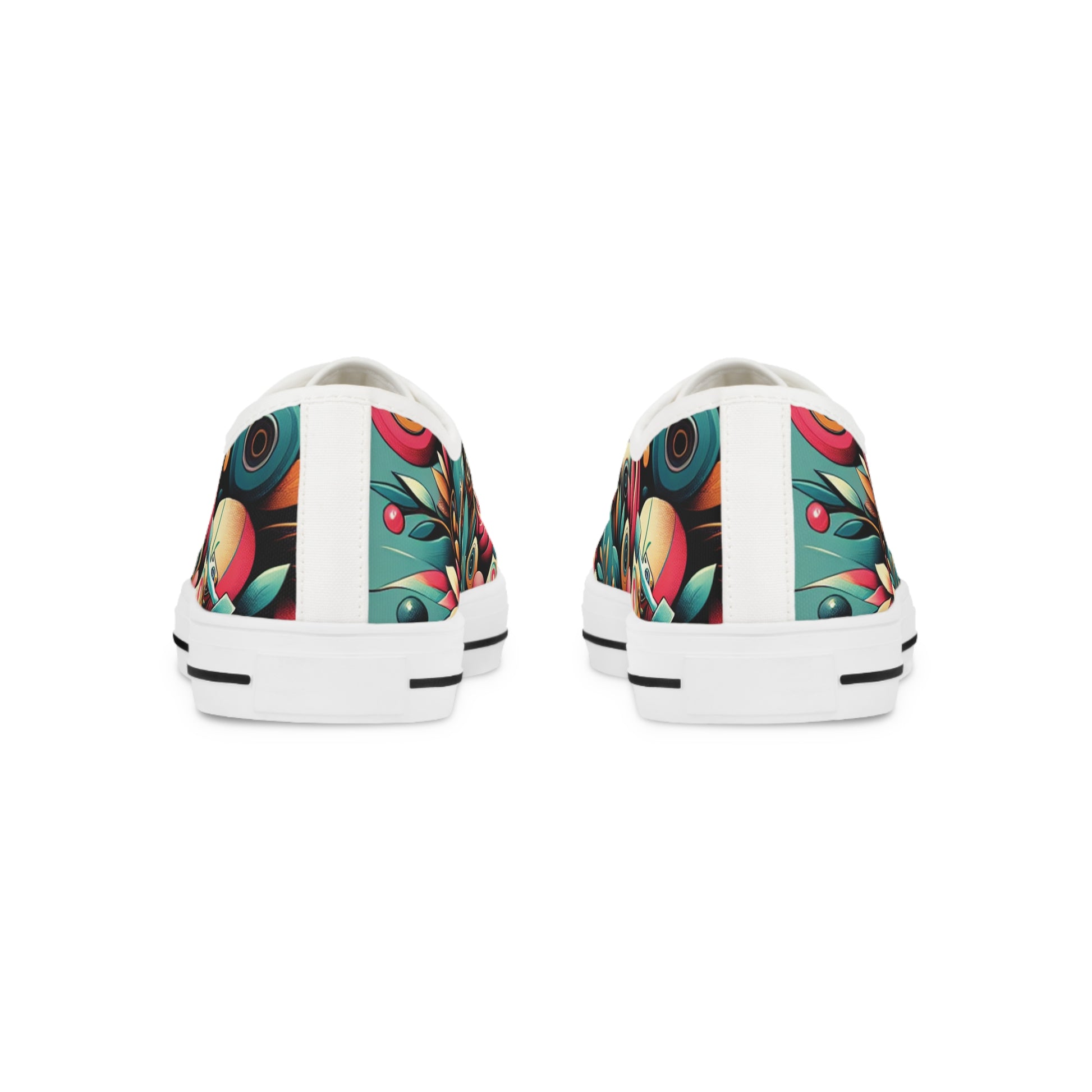 Skate inspired  Stylish Low Top Sneakers with Vibrant Design for Men