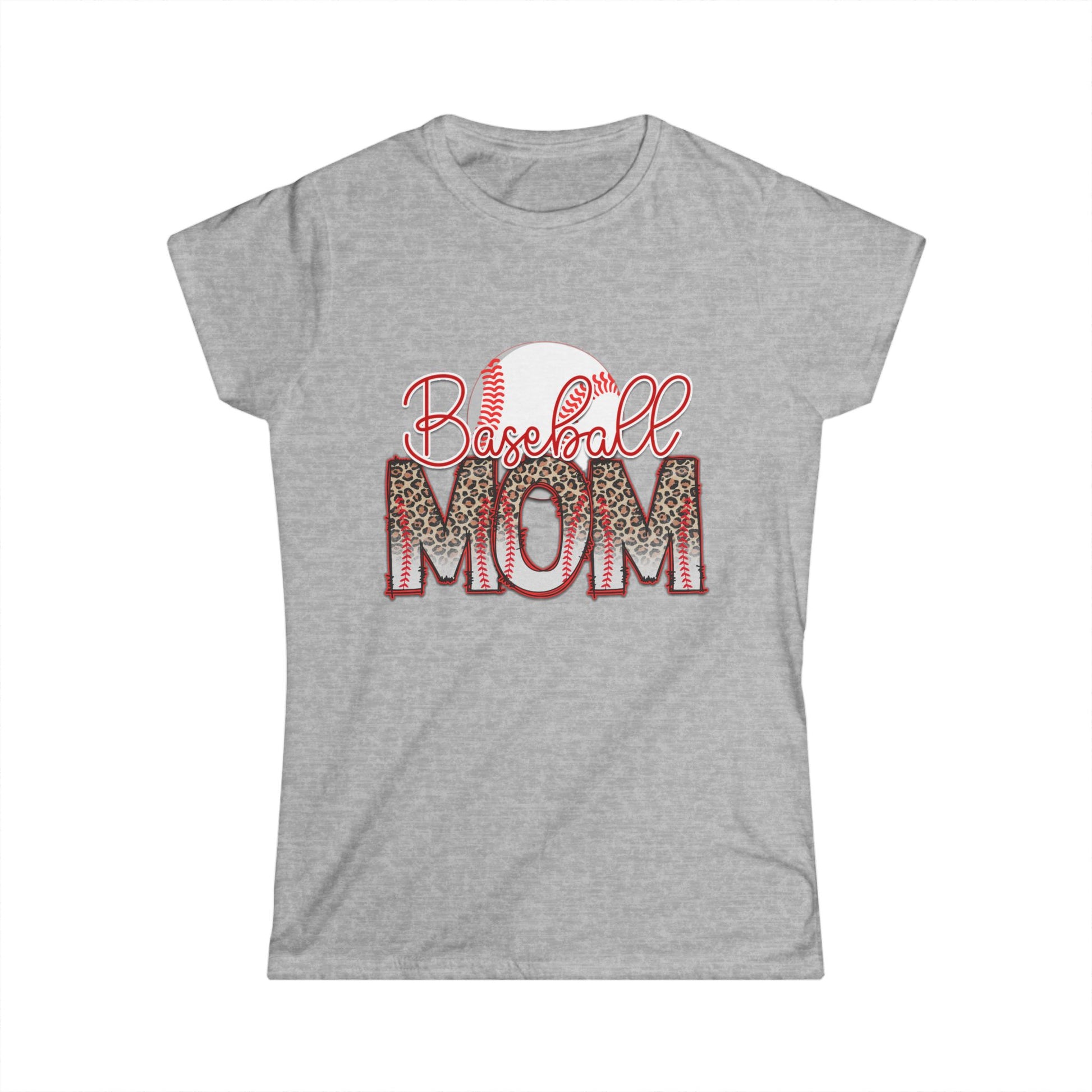 Baseball Mom Tee - Women's Softstyle Tee