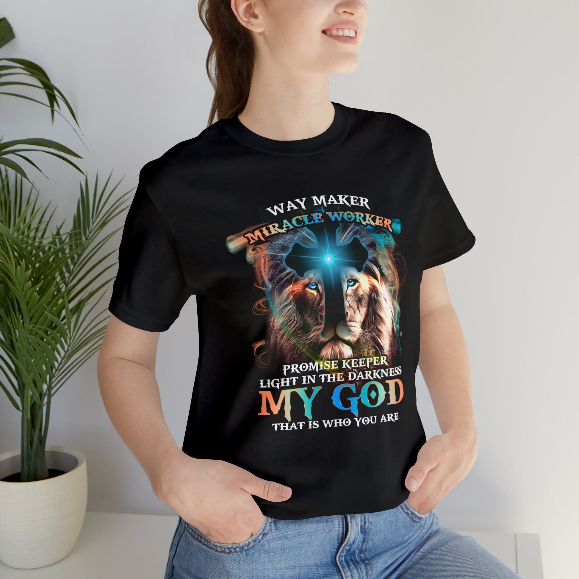 Unisex WayMaker Christian Jersey Short Sleeve Tee