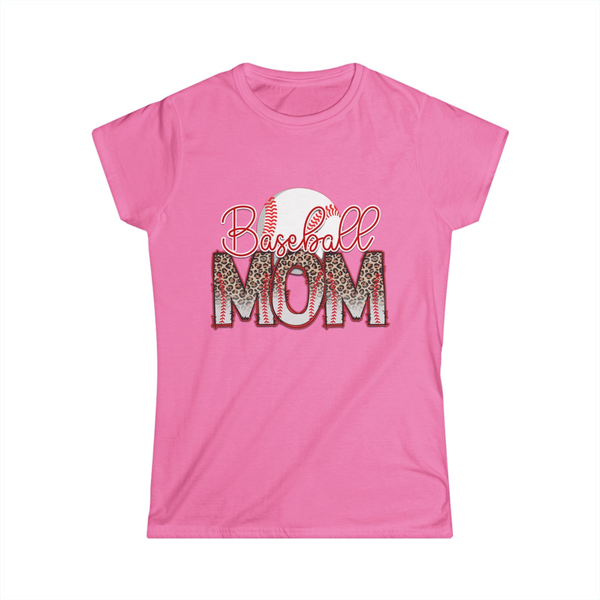 Baseball Mom Tee - Women's Softstyle Tee