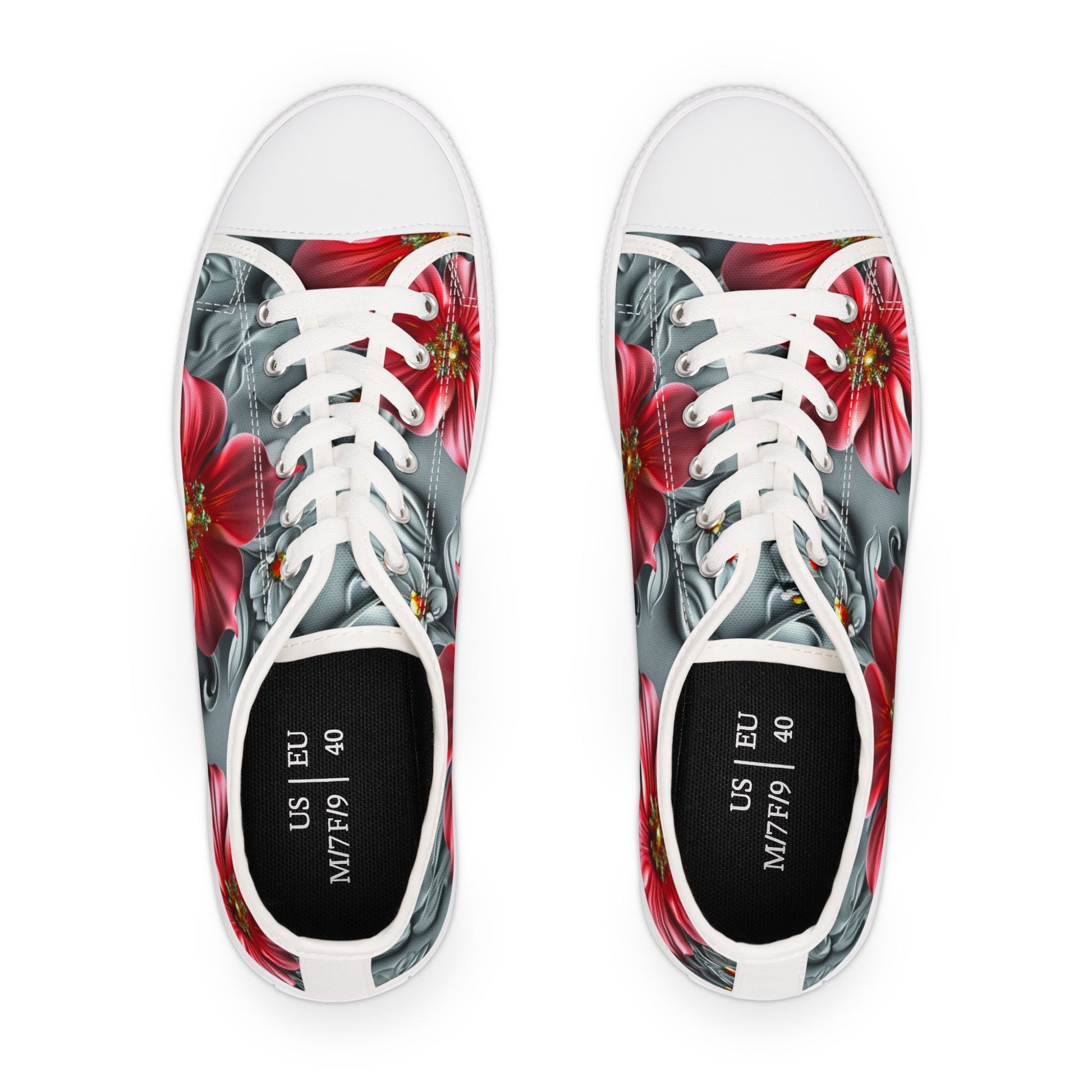Floral Sneakers, Women's Summer Sneakers