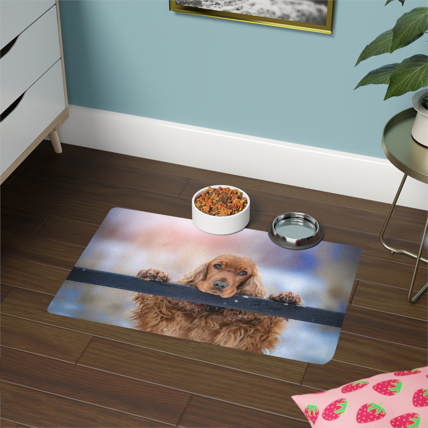 Custom Pet Food Mat