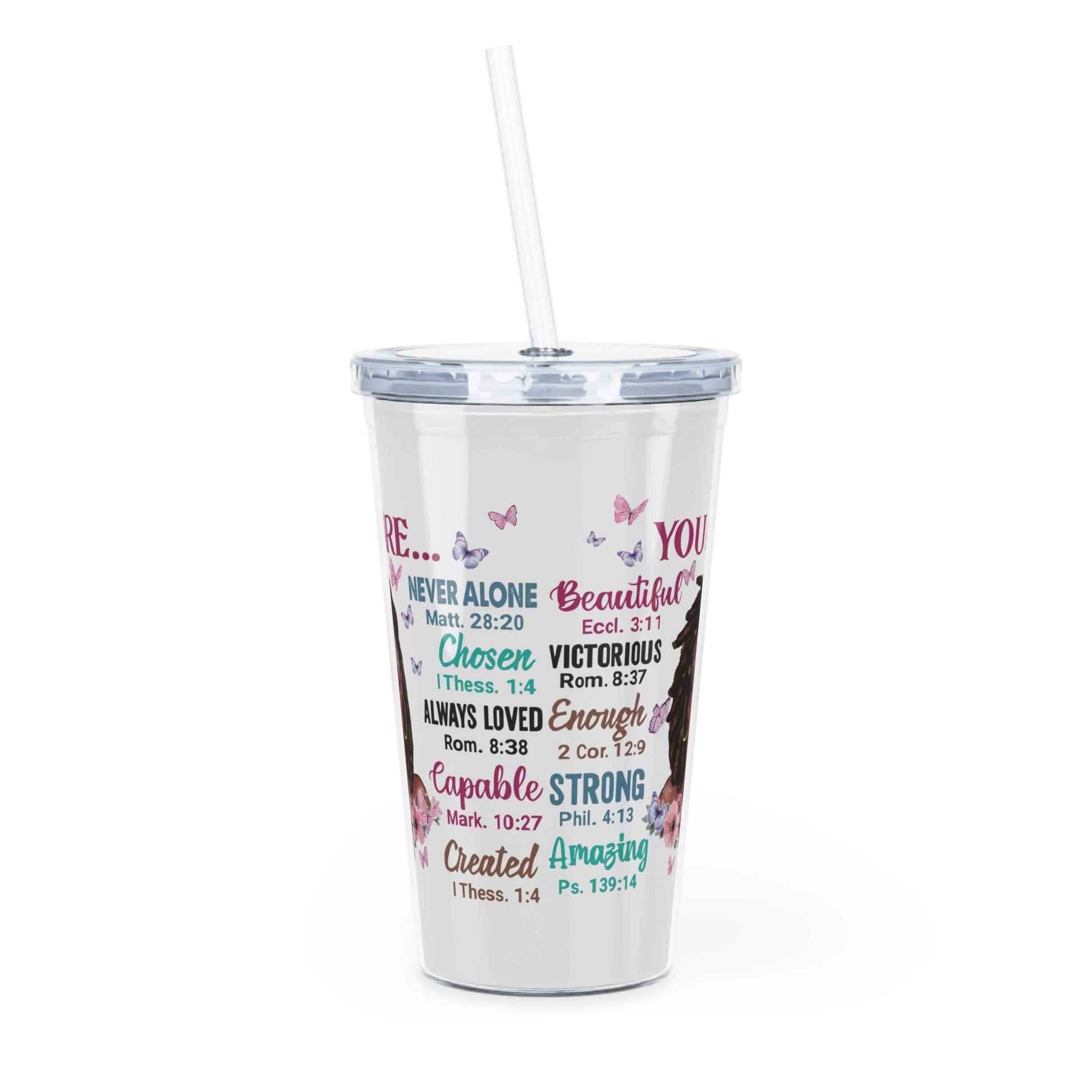 Inspirational Tumbler, African American Tumbler
