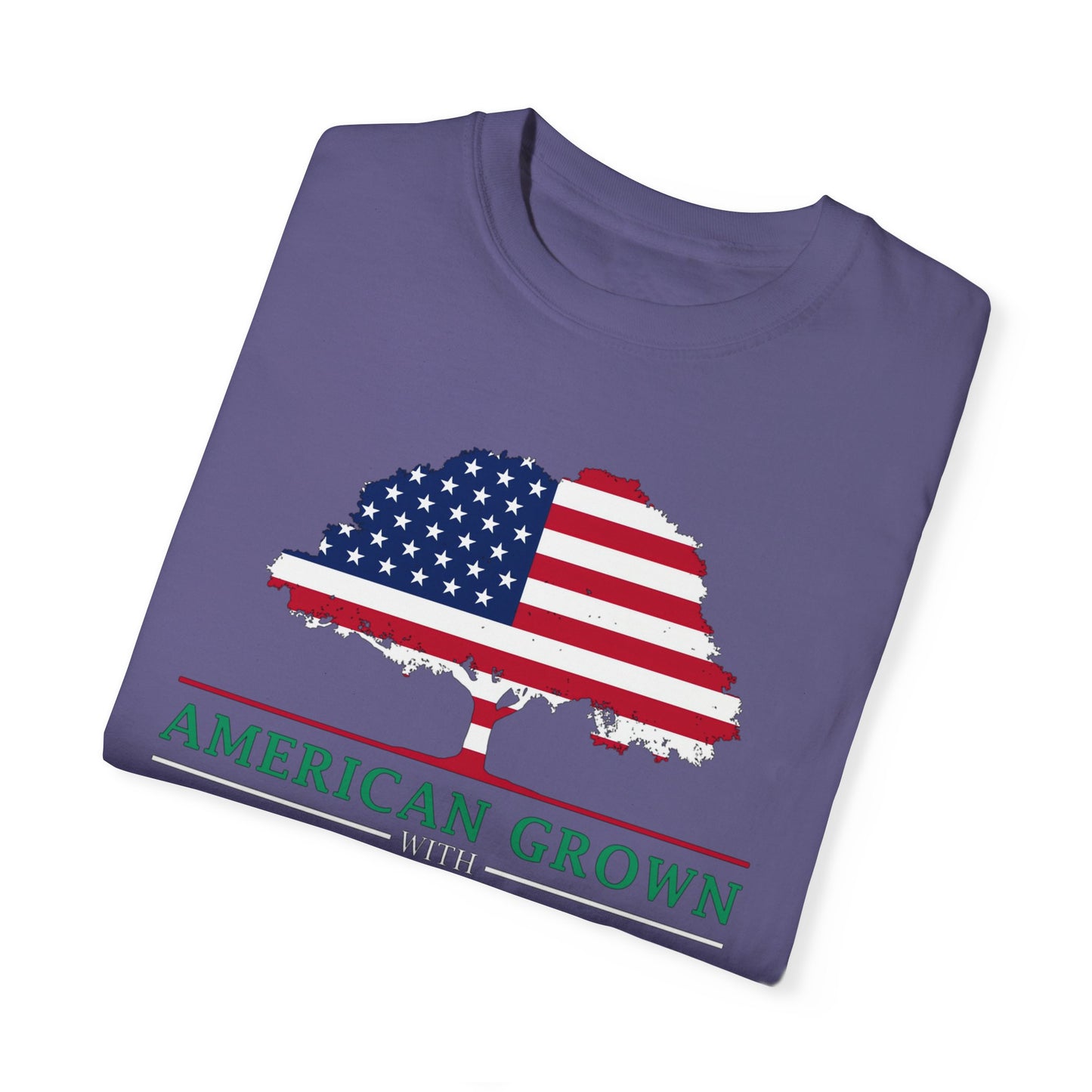 American Grown with Irish Roots T-Shirt, Unisex Tee for St Patrick's Day, Irish Pride, Casual Wear, Gift for Him/Her