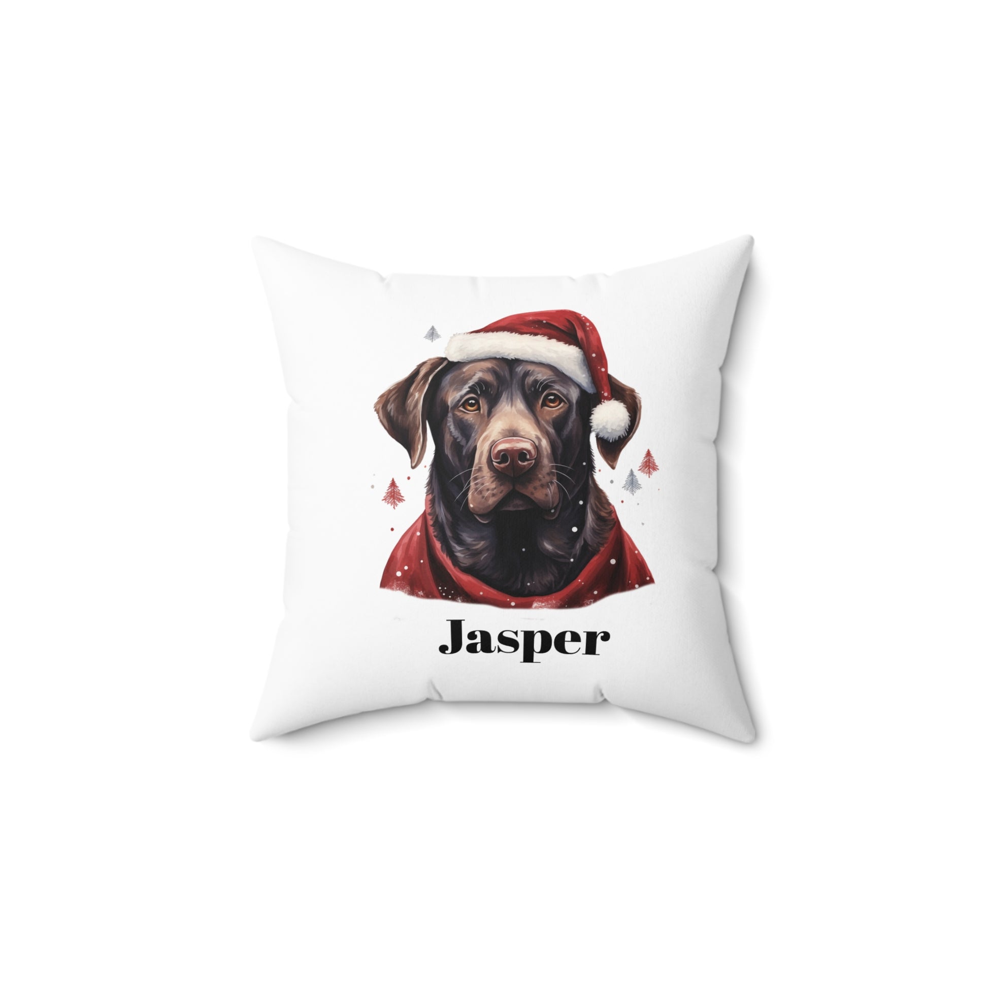 Labrador Dog Lover Decorative Pillow, Personalization Available
