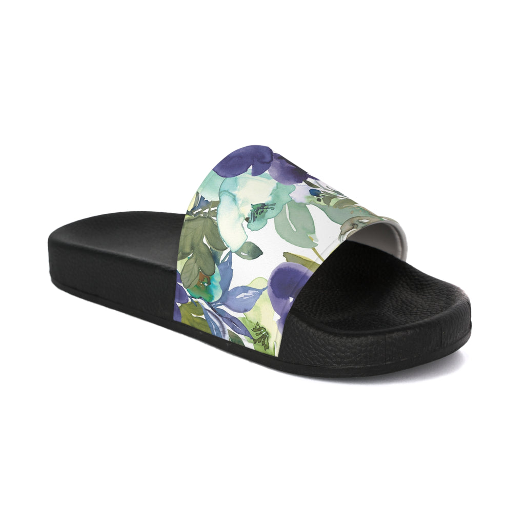 Watercolor Women's Slides, Beach Sandals, Summer Sandals