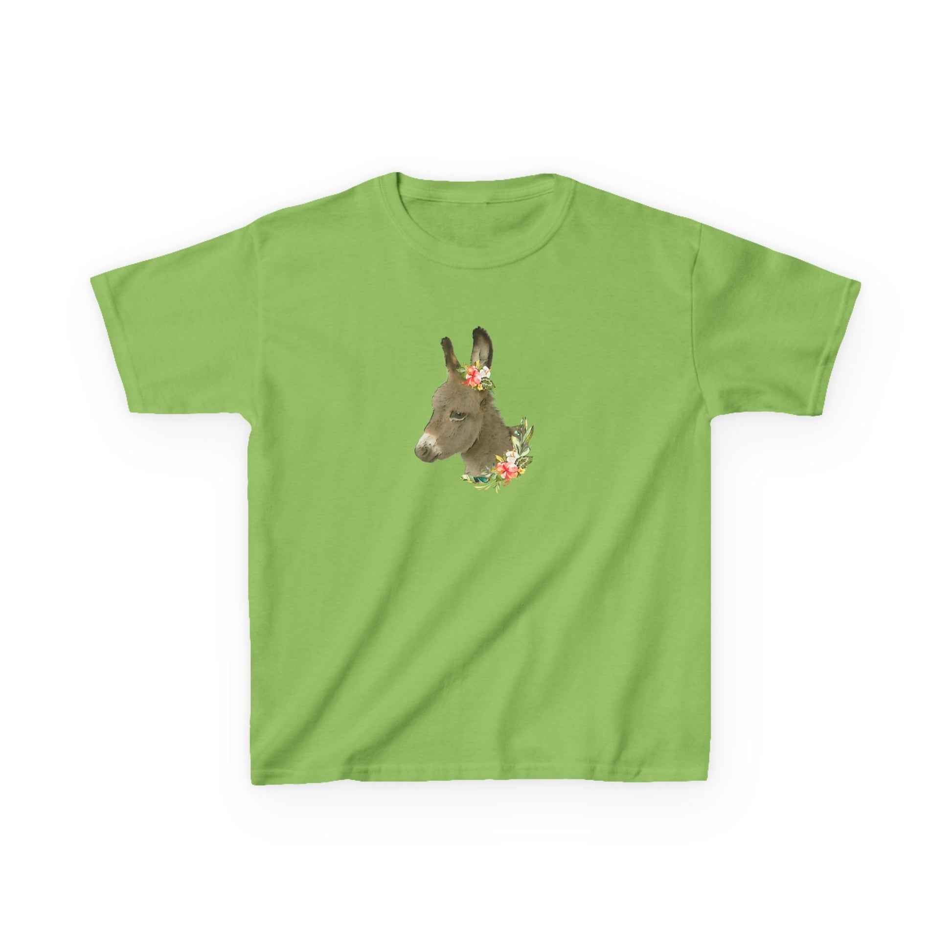Floral Donkey Kids Tee
