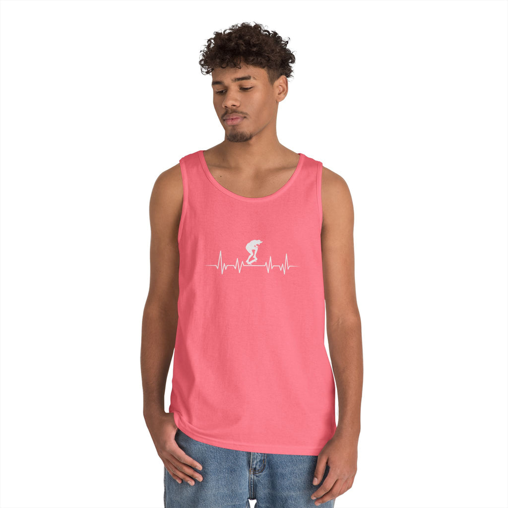 Skateboard EKG Tank Top