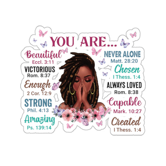 You Are Inspirational Kiss-Cut Stickers